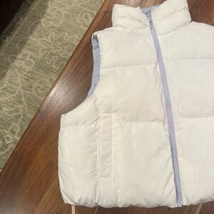 All in Motion Full Zip Reversible Puffer Vest Size S/M